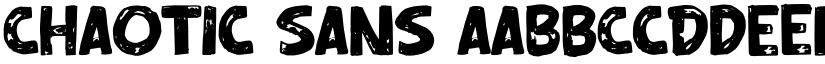 Chaotic Sans font download