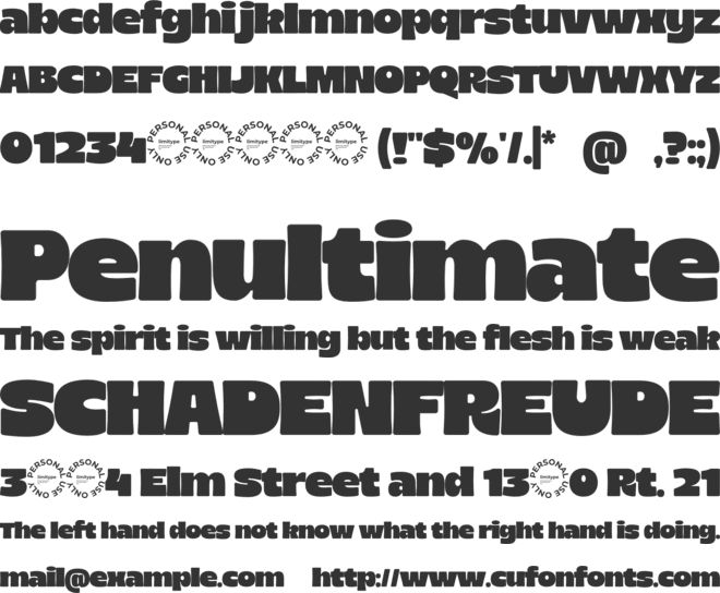 Rotio Bold Font font preview