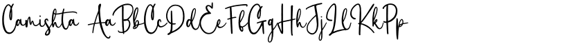 Camishta font