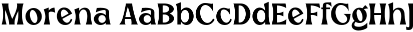 Morena font download