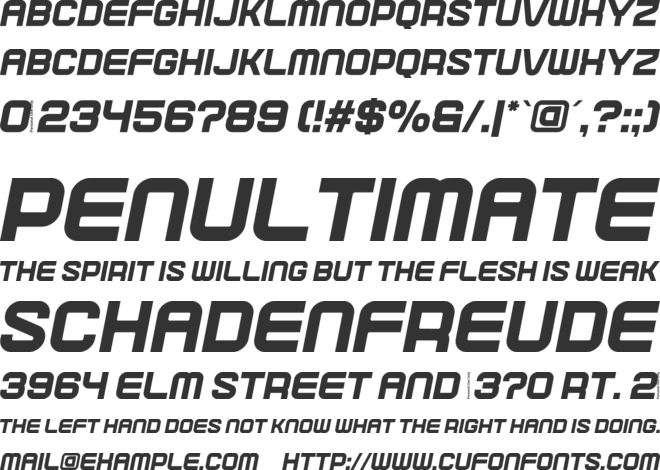 Rewon font preview