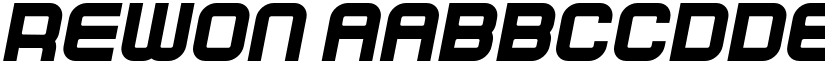 Rewon font download