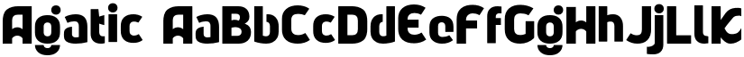 Agatic font