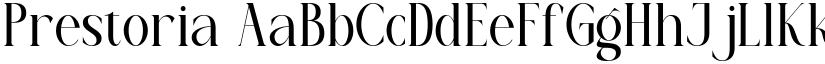 Prestoria font download