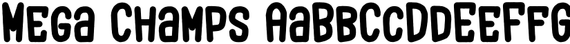 Mega Champs font download