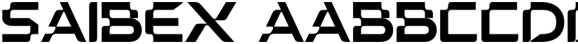 Saibex font download