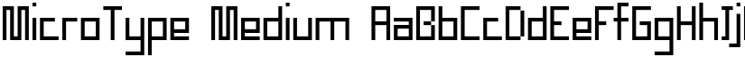 MicroType font download