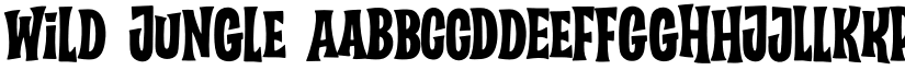 Wild Jungle font