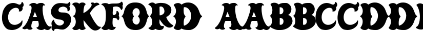 Caskford font download
