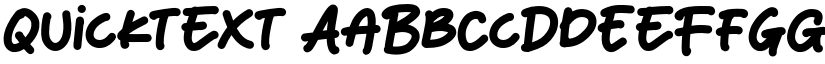 Quicktext font download