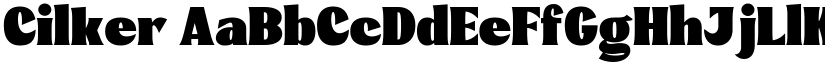 Cilker font download
