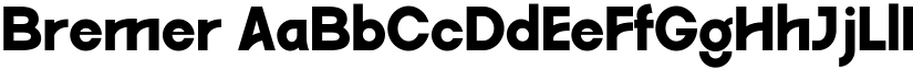 Bremer font download