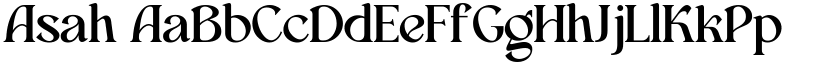 Asah font download