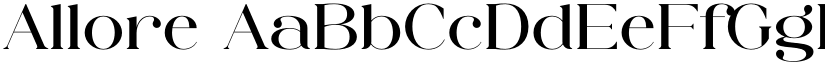 Allore font download