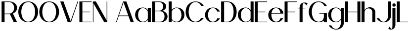 ROOVEN font download