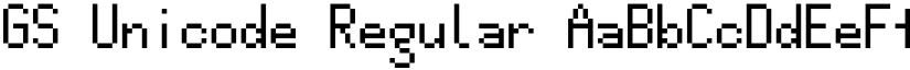 GS Unicode font download