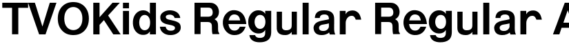 JJTVOKids Regular font download