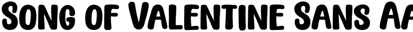 Song of Valentine Sans font download