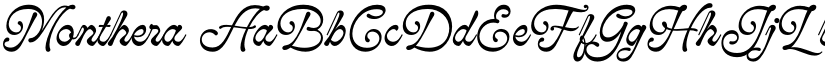 Monthera font download