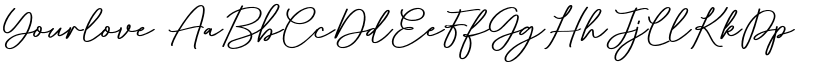 Yourlove font