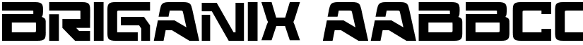 Briganix font download
