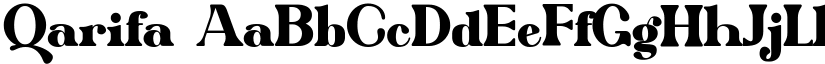 Qarifa font download