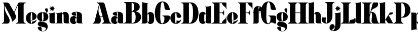 Megina font download