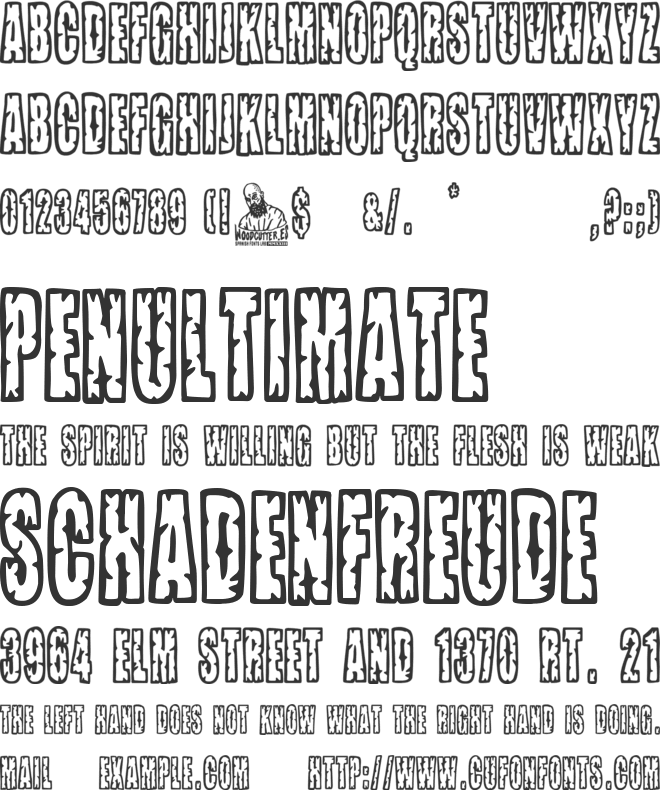 Indie Film Festival font preview