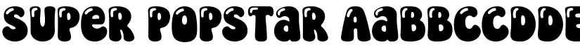 Super Popstar font download