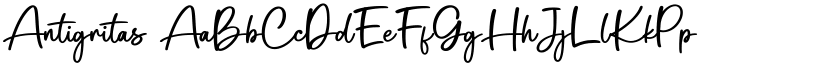 Antigritas font download