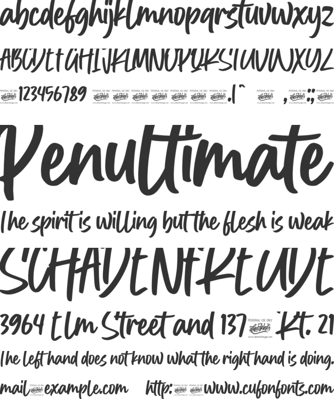 Wonder Lullaby font preview