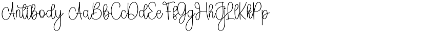 Antibody font