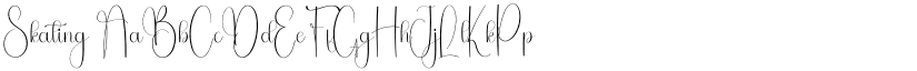Skating font download