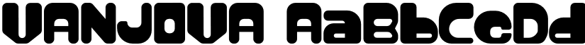 VANJOVA font