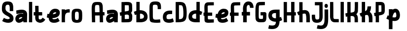 Saltero font download