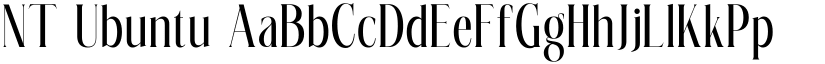 NT Ubuntu font download