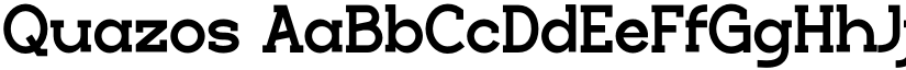 Quazos font download