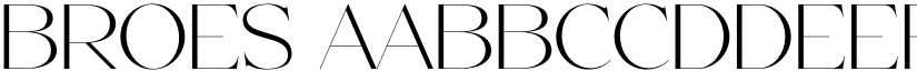 Broes font