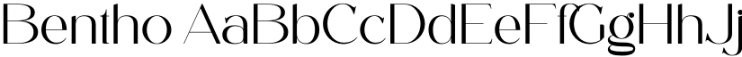 Bentho font download