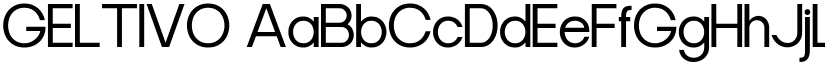 GELTIVO font download