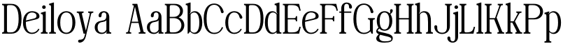 Deiloya font download