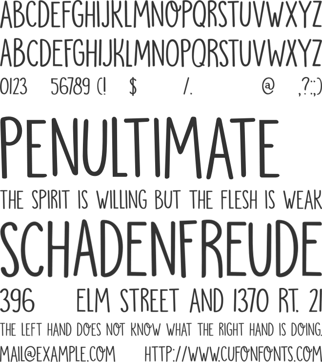 DK Moonlight Serenade font preview