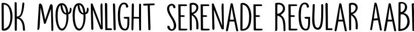 DK Moonlight Serenade Regular font
