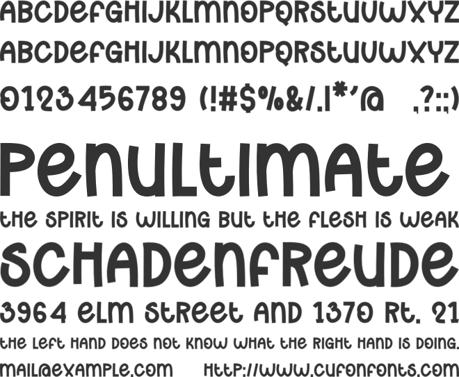 Summer Journey font preview