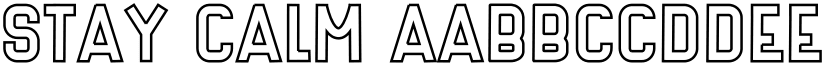 Stay Calm font download