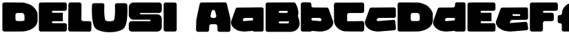 DELUSI font download