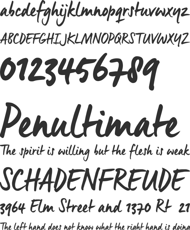 Manus Smooth_TRIAL font preview