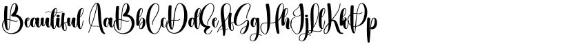Beautiful font