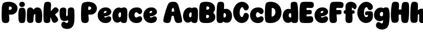 Pinky Peace font download