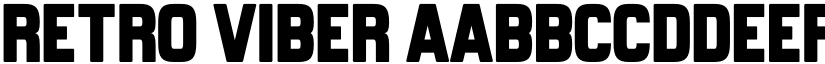 Retro Viber font